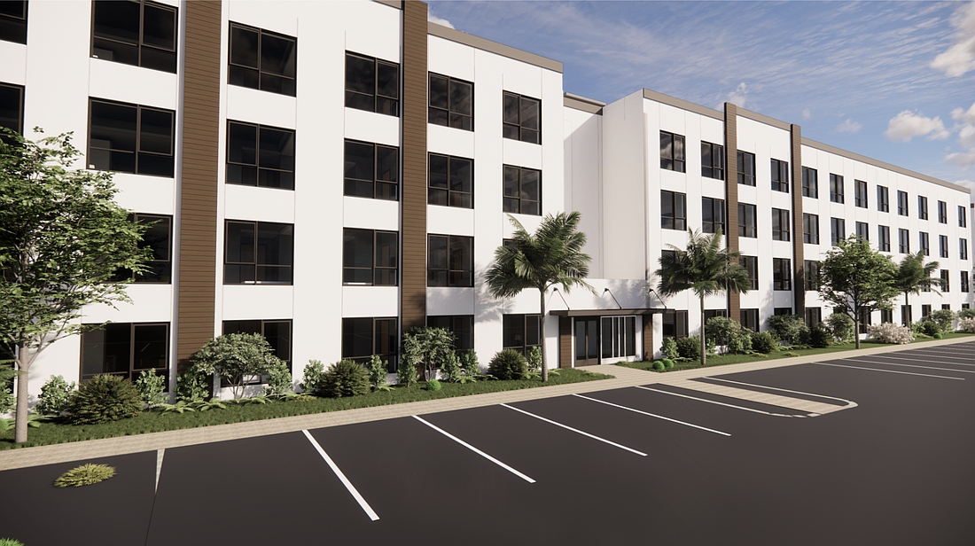 A 230-unit affordable housing community is being built in Fort Myers on the site of the Horizon Apartments.
