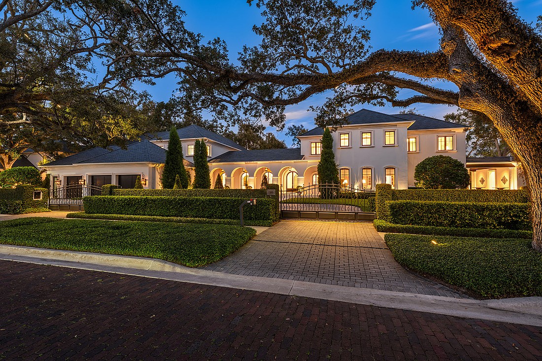 The South Tampa home now owned by Penny Vinik has been listed for sale.