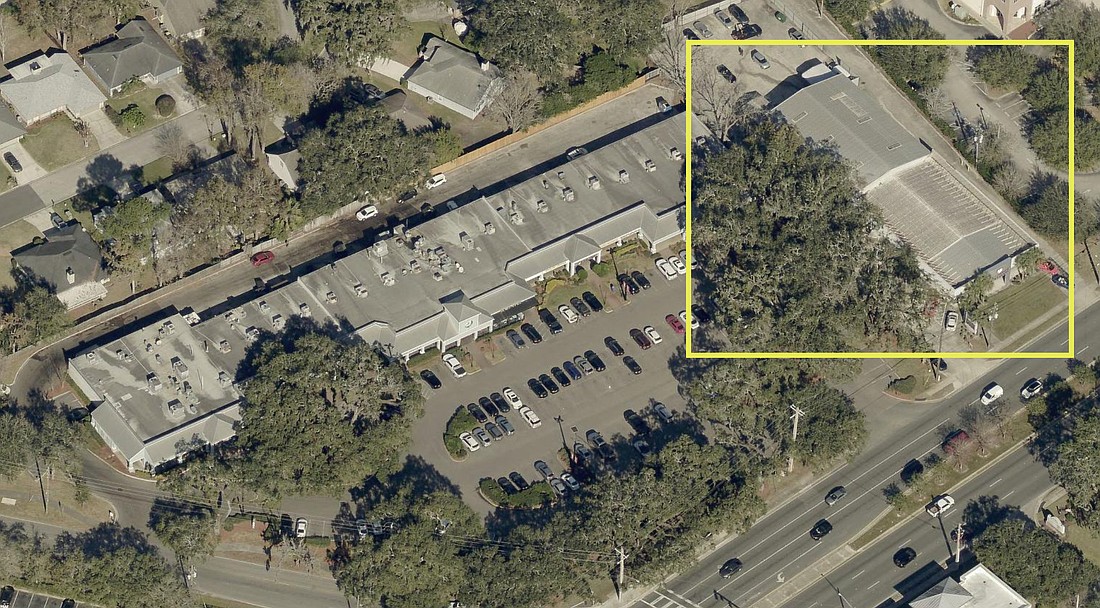 Hakimian Holdings bought the closed Vaughn Motorgroup dealership, marked with the box, to expand the Gates of Olde Mandarin shopping center.