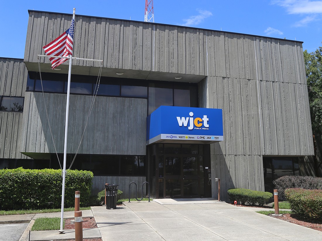 The WJCT Public Media studio and offices at 100 Festival Park Ave. in Downtown Jacksonville along the Northbank of the St. Johns River south of Everbank Stadium.