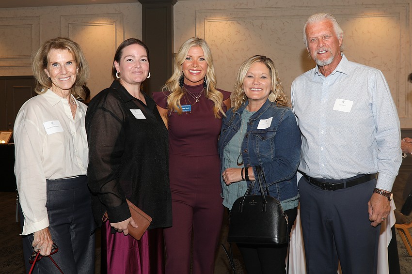 Suzanne Santangelo, Lindsay Hemphling, Krystel Beall, Cami Wilson and Dan Doyle