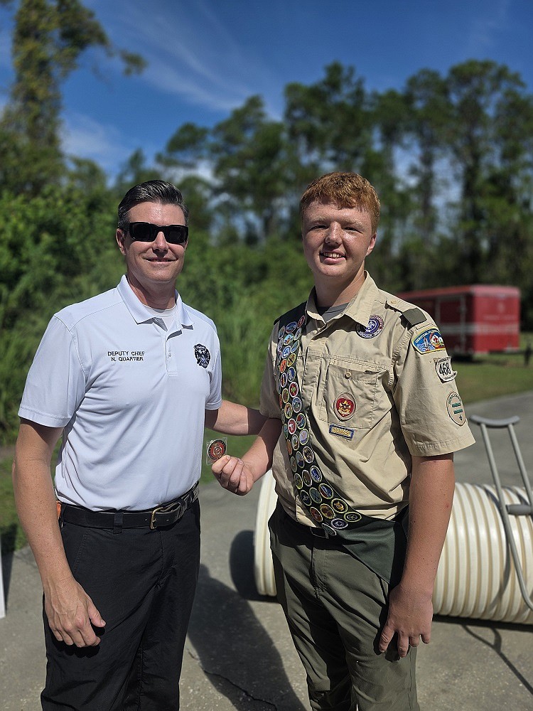 Troop 468 Scout builds new prop for Ormond Beach Fire Department ...