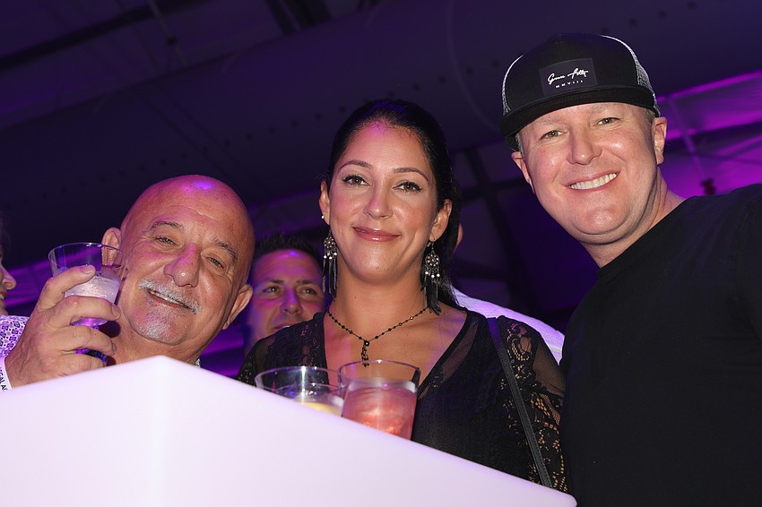 Ermis Zamperla with Jennifer and Jeff Hart