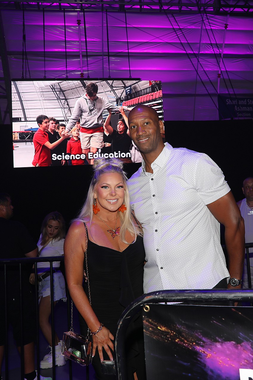 Tricia and Jerod Ward celebrate the efforts of the CAC.