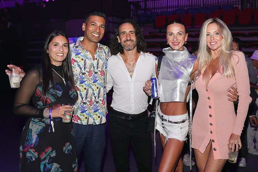 Valeria and Parth Shaha, JD Doyle, Jennifer Jevra and Jesse Doyle