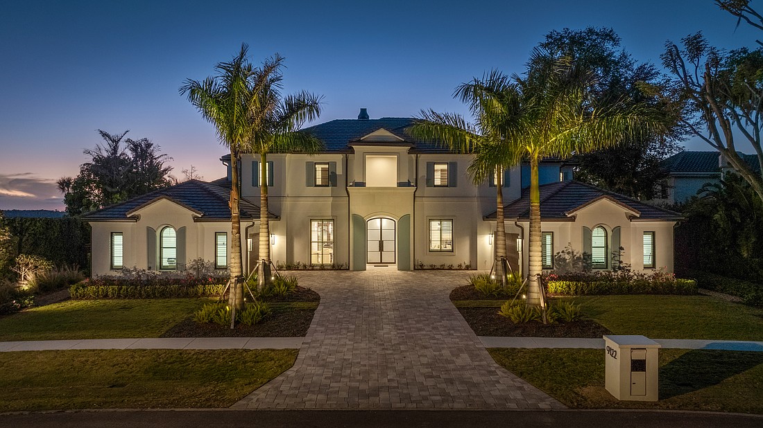 The home at 9122 Bay Point Drive, Orlando, sold Sept. 30, for $6,950,000. This home is situated on a private gated enclave within Bay Hill Country Club. The sellers were represented by Chris Christensen, Compass Florida LLC.