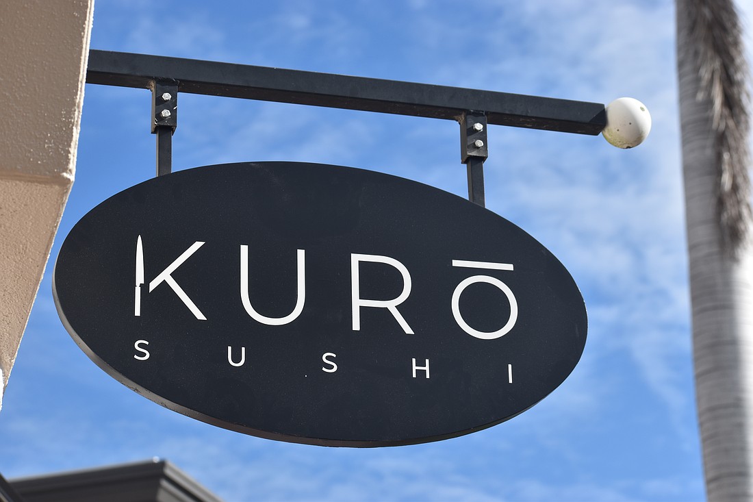 Kuro Sushi, owned by Daniel Dokko, is set to open on Nov. 1 on Lakewood Ranch Main Street.