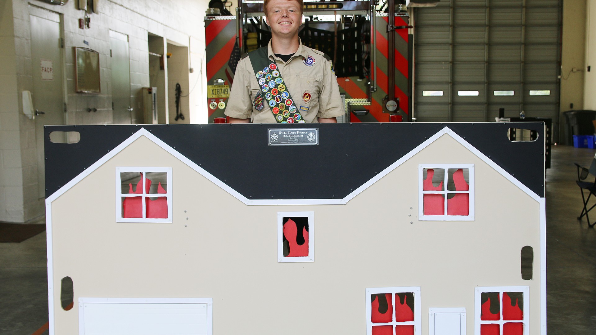 Troop 468 Scout builds new prop for Ormond Beach Fire Department ...