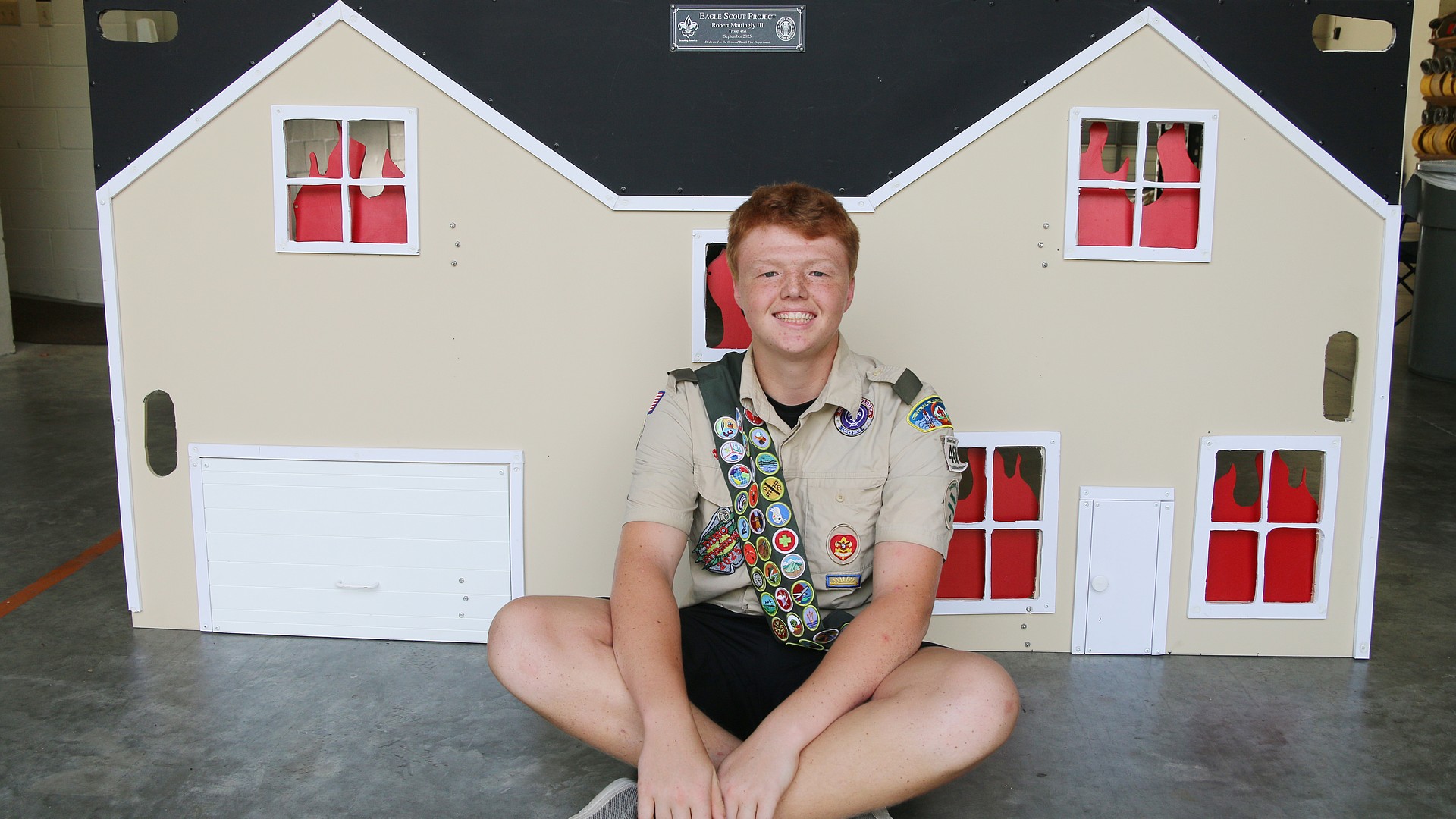 Troop 468 Scout builds new prop for Ormond Beach Fire Department ...