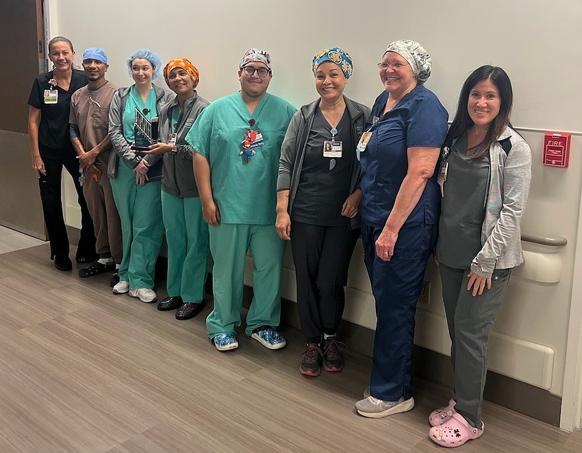 Orlando Health Horizon West Hospital received the Association of periOperative Registered Nurses Go Clear Award.