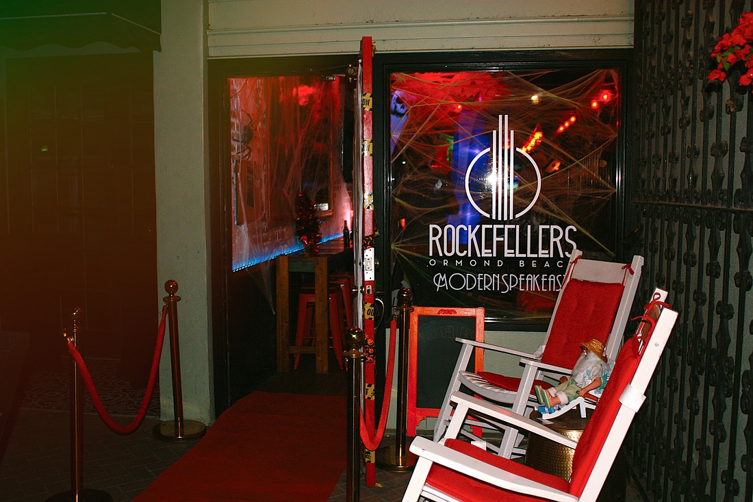 Rockefeller's is located at 142 E. Granada Blvd., Suite 7, in the Fountain Square Village. For the month of Halloween, Rockefeller's is acting as a Halloween pop-up bar. Photo courtesy of Ky Sellers