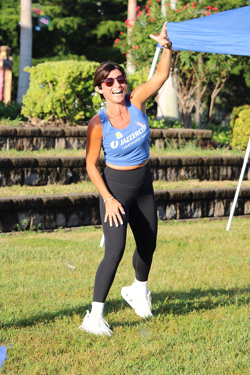 Jazzercise Lakewood Ranch instructor Shari Nastri said she has been proud to play a part supporting NAMIWalks for the past several years.