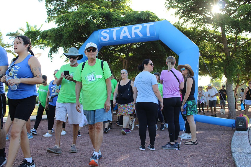 More than 450 community members registered for this year's local NAMIWalks fundraiser.