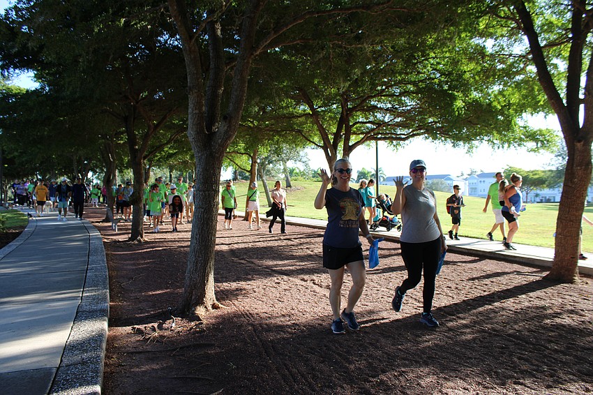 Participants in this year's NAMIWalks Sarasota and Manatee drew motivation from many sources, all with the goal of giving back.