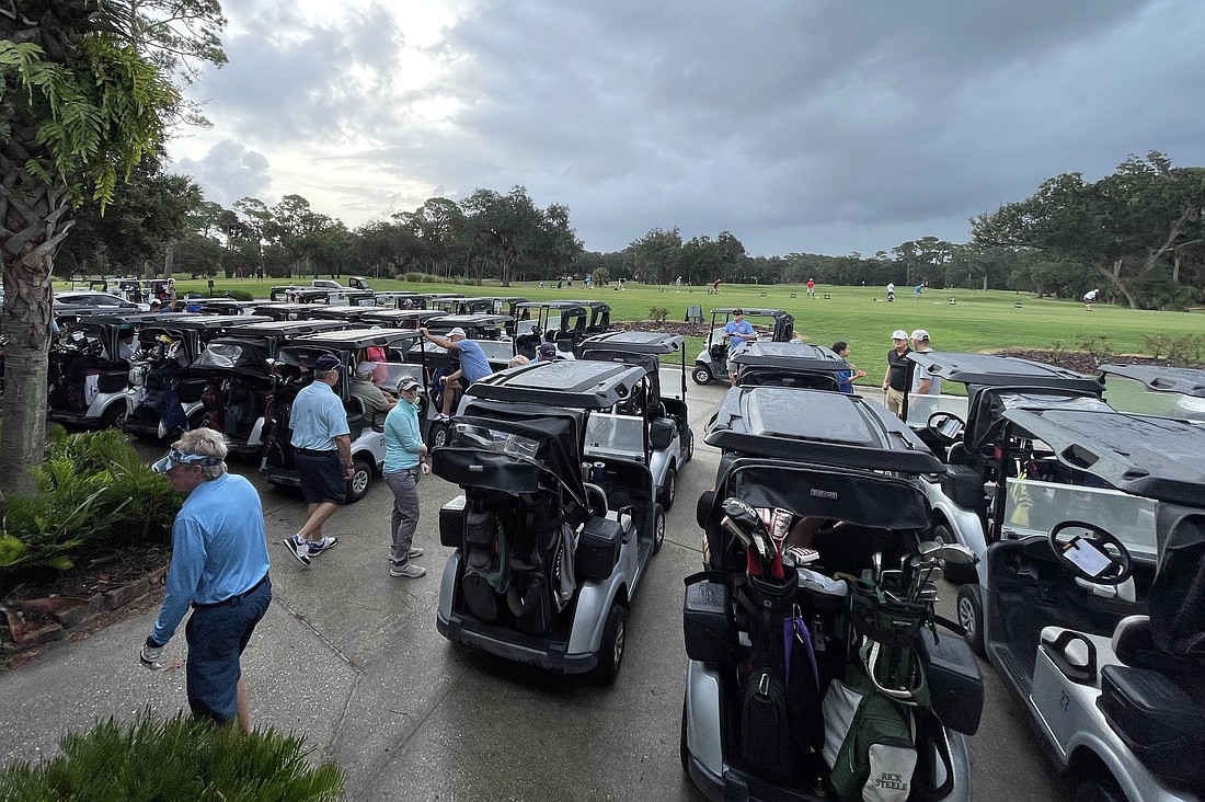 American Legion Post 115 hosted more than 90 participants at its fifth annual fundraising golf tournament on Oct. 4 at Palm Harbor Golf Course. Courtesy photo