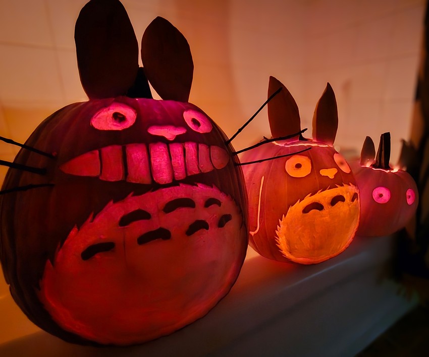 Beverly Velazquez turned her pumpkins into