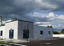 A Goodwill bookstore and donation center will occupy the new outparcel building at 3160 Gulf of Mexico Drive by the end of the year.