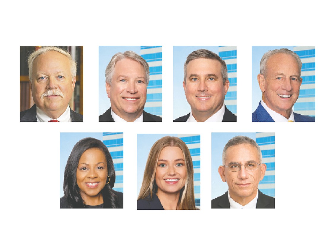 New GrayRobinson attorneys include Phillip Buhler, James Moseley Jr., Shea Moser, Robert Parrish, Joni Poitier, Carson Proctor and  Charles Trippe.