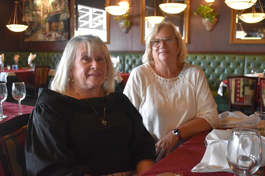 East County's Helen MacDonald and Jean Elliott are regulars at Pascone's Ristorante.