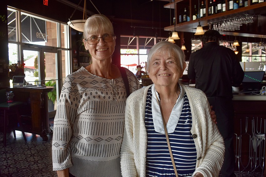 Country Club East's Oksana Prochorenko and Pat Sarbadhikari attend the luncheon because they're dog lovers.