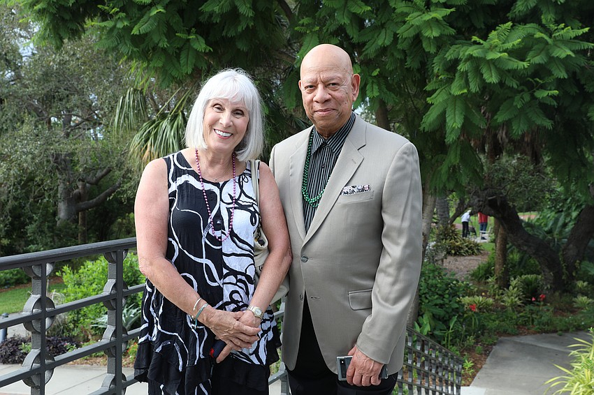 This is the first Taste of New Orleans event Cynthia Argalas and Don Lockett have attended.
