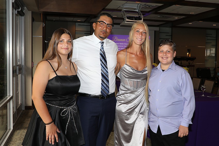 Jordan Zarves, Jessie Martinez and Corey and Cody Zarves