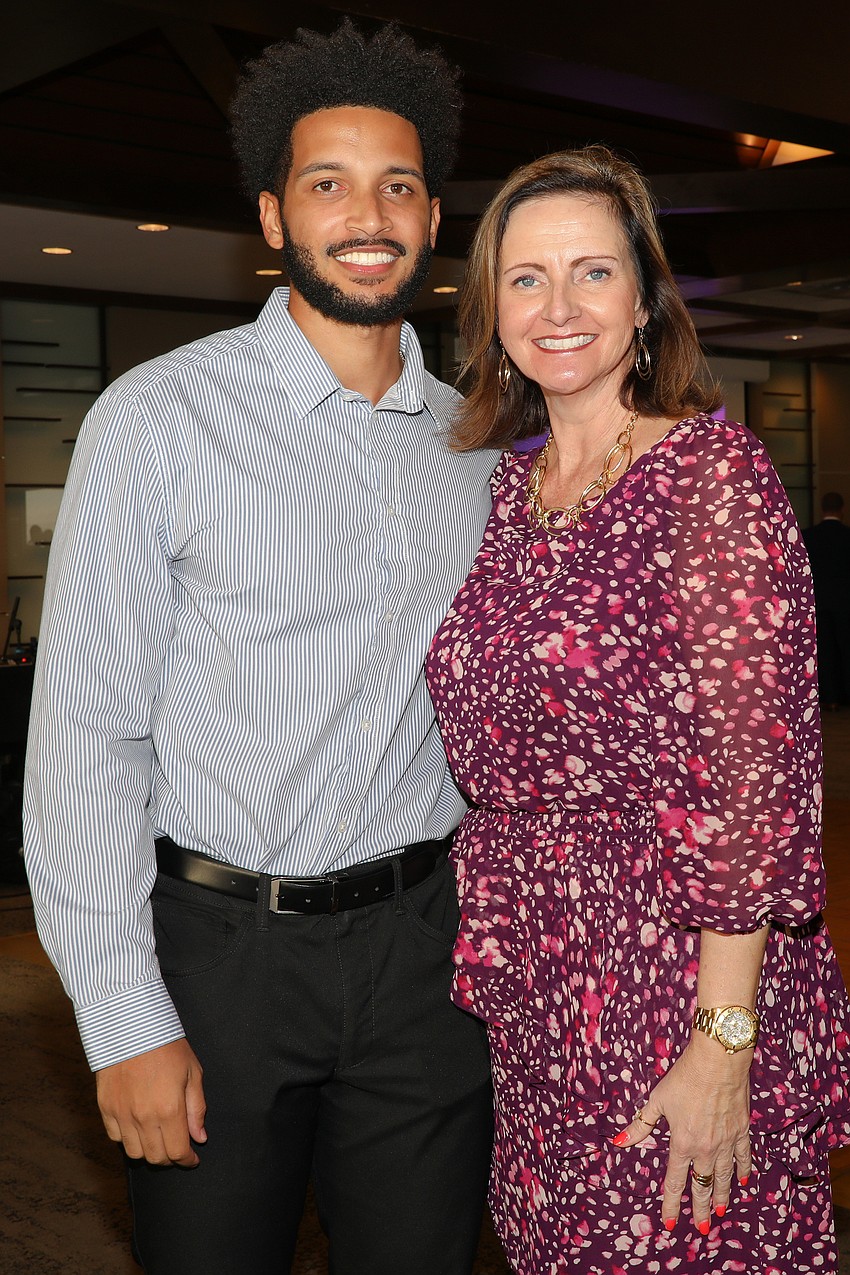 Armando Faucy-Smith and his mom, Robyn Faucy attend Taste of New Orleans on Oct. 11.