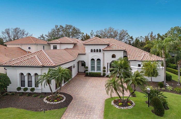 This Country Club Village home at 7210 Desert Ridge Glen sold for $1.9 million. Built in 2005, it has four bedrooms, four baths, a pool and 4,487 square feet of living area.