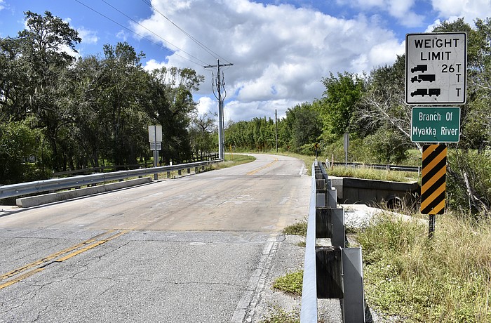 This bridge on Singletary Road in Myakka City is due for a $3 million replacement.