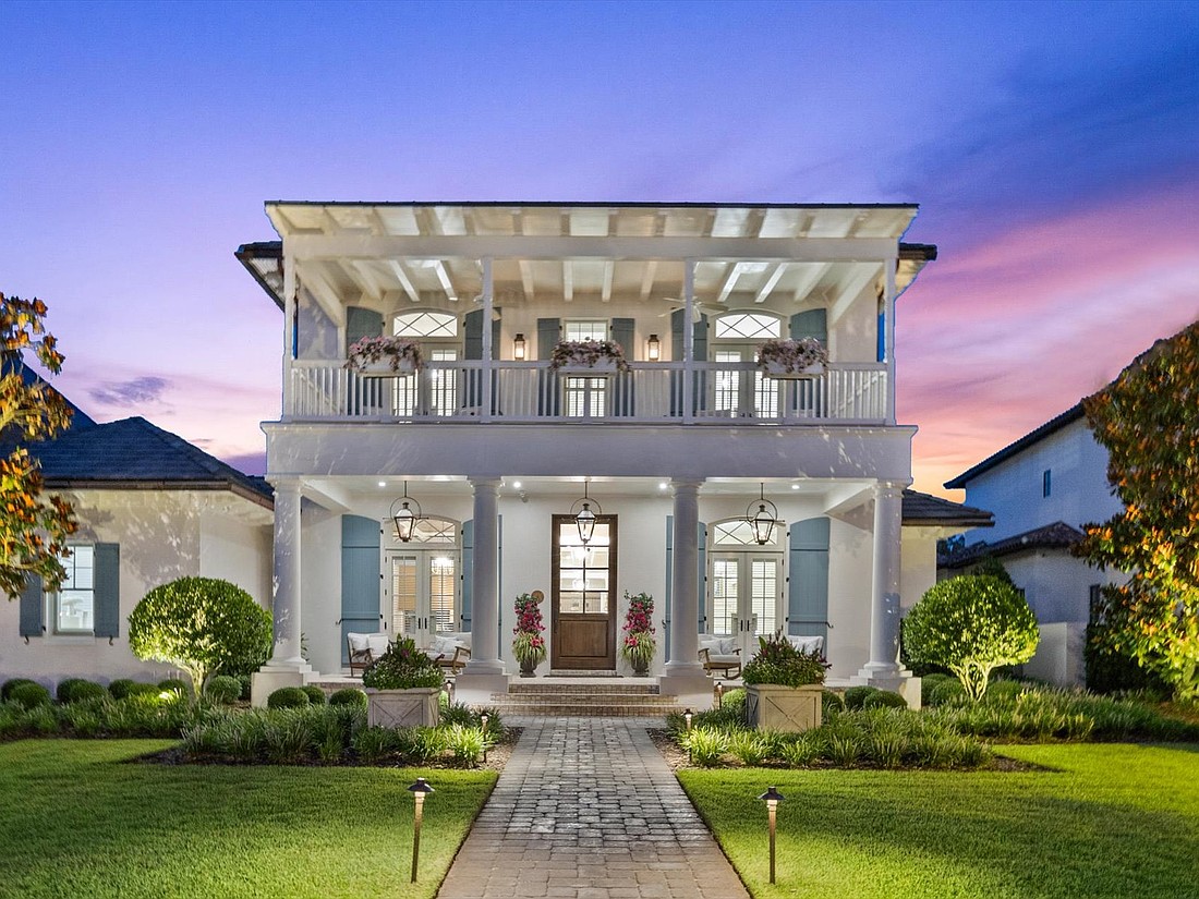 The home at 10463 Los Feliz Drive, Orlando, sold Oct. 6, for $11,000,000. The seller was represented by Nicholas Taylor with Real Broker, LLC.