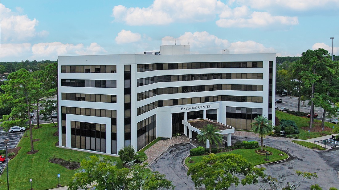 This Baywood Center office building at 9428 Baymeadows Road in Baymeadows sold Oct. 9 for $7.75 million.