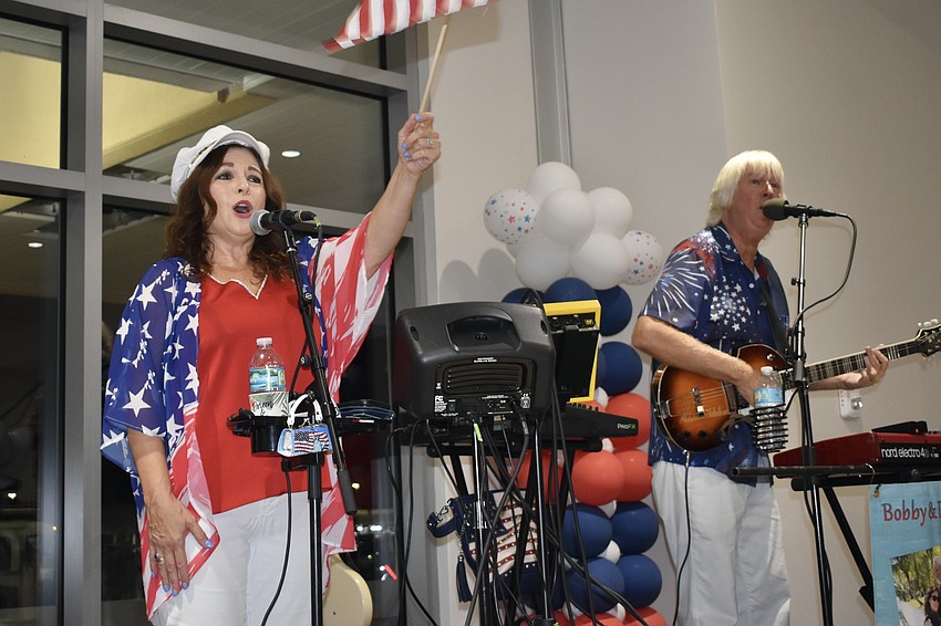 Doreen and Bobby Emmons performed