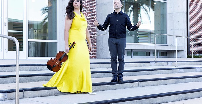 Samantha Bennett and George Nickson are the co-founders and co-artistic directors of ensembleNewSRQ.