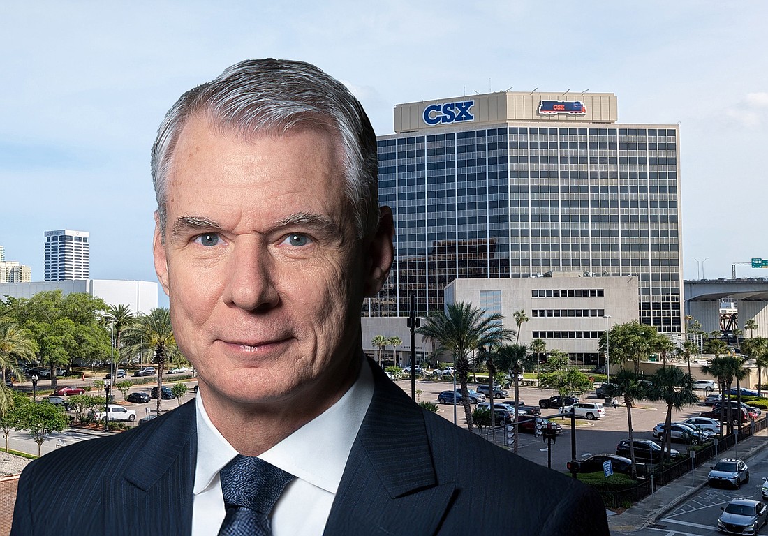 CSX Corp. President and CEO Steve Angel.