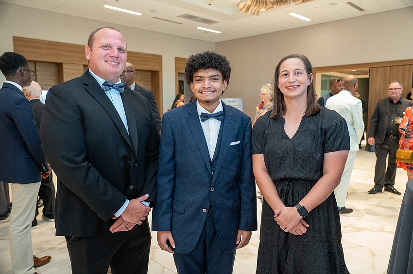 Matt Grochowski, Larry Caceres and Ashley Griffith