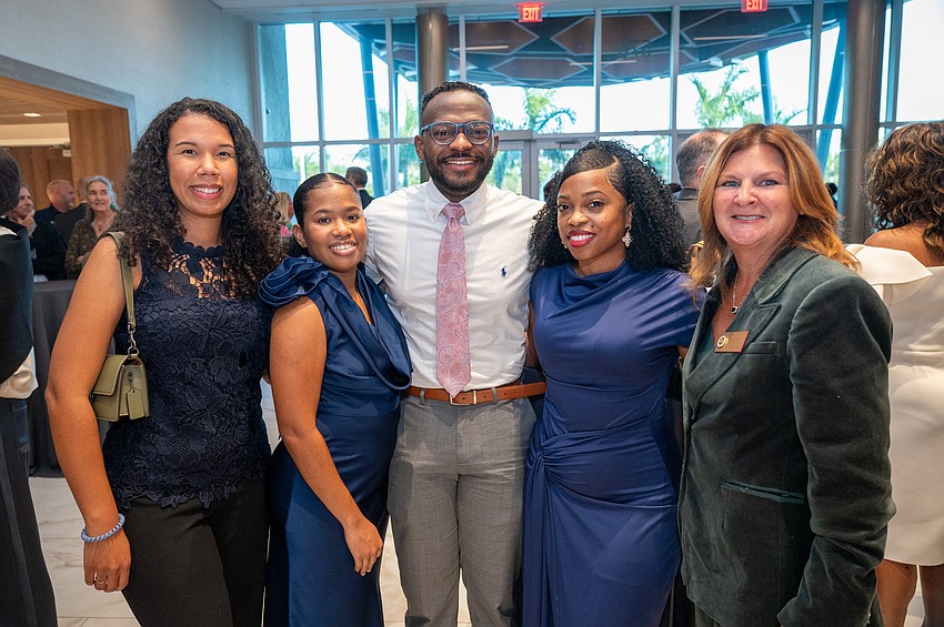 Dr. Berkis Contreras,  Dr. Ariel Frederick, Dr. Jammal Marcano, Dr. Stephanie Williams and Dr. Karen Hamad