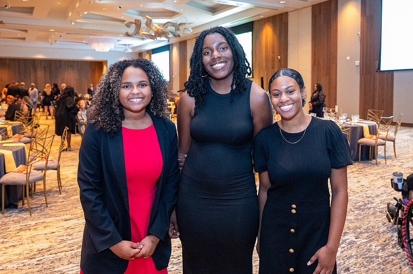 Chloe Truewell, Jontayvia Howard and Jonnescia Ford