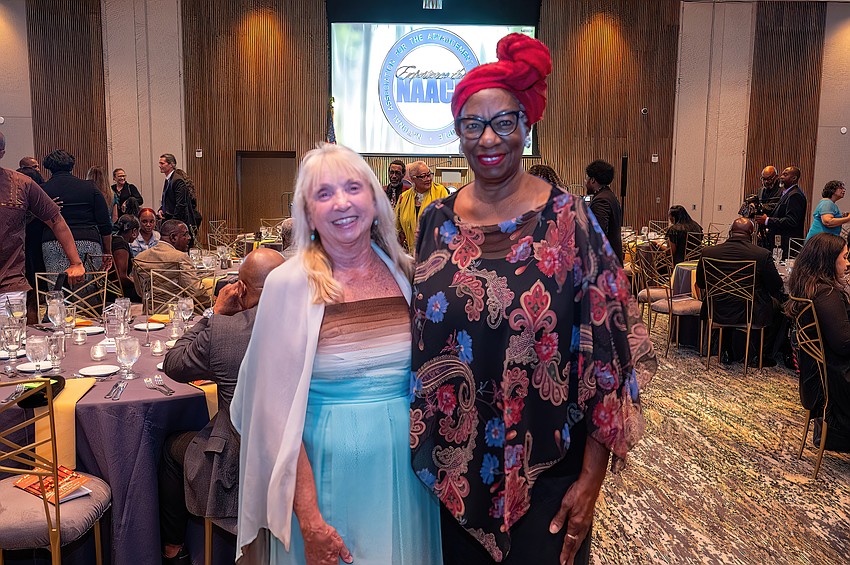 Christine Hoffman and Shelia Atkins