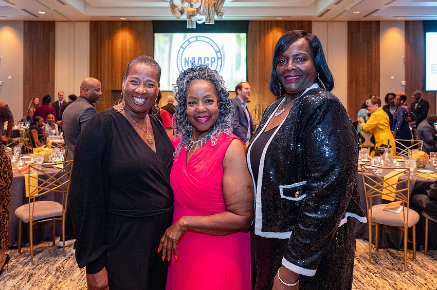 Michelle Walker, Marcia Page and Sandra Gary