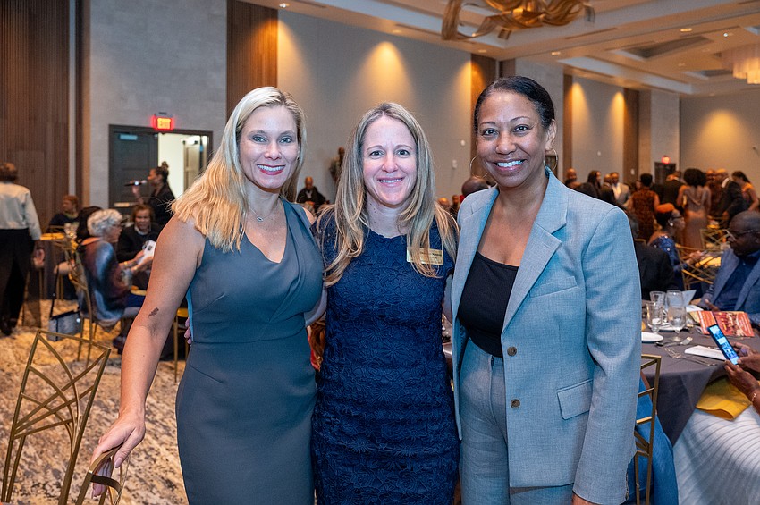 Erika Quatermaine, Shannon Hankin and Rochelle Curry