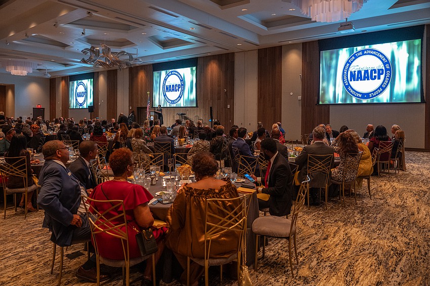 The dinner and awards ceremony begins.