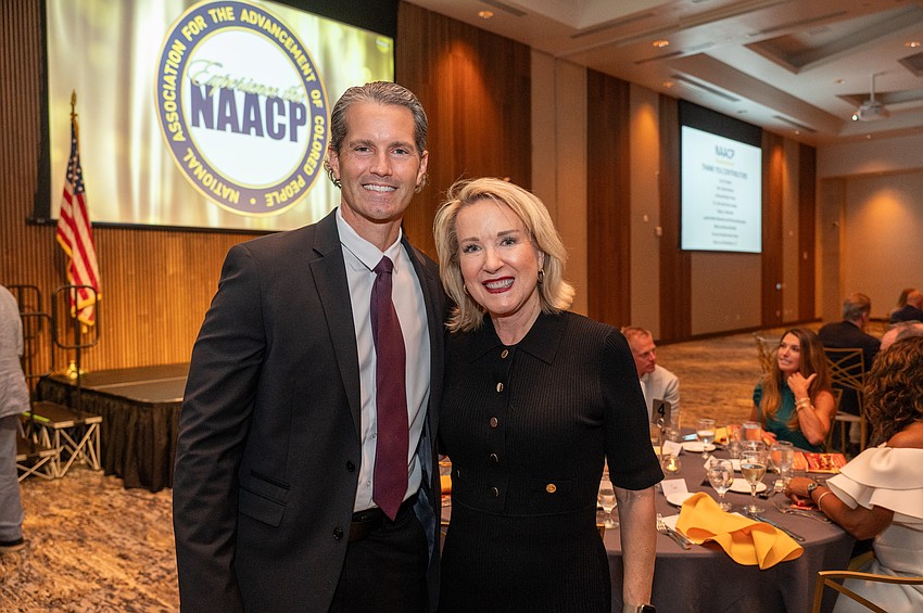 Terry Connor and Honoree Teri Hansen