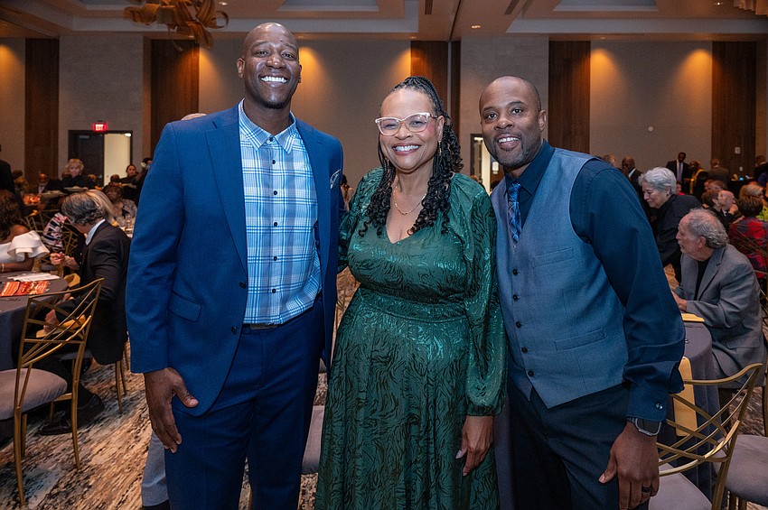 Charles Bryant, Edna Sherrell and Greg Rumph