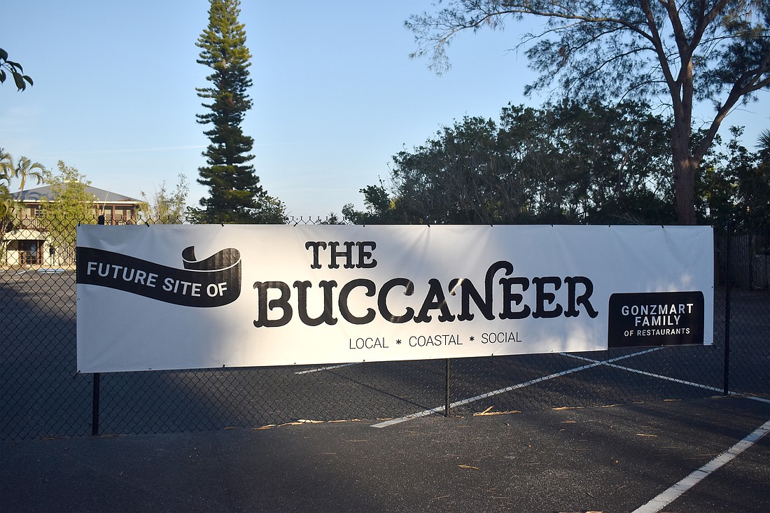 The Gonzmart family announced it would build a restaurant paying homage to the Buccaneer Inn to Longboat Key, though the project has not broken ground since the restaurant group purchased the parcel in 2016.