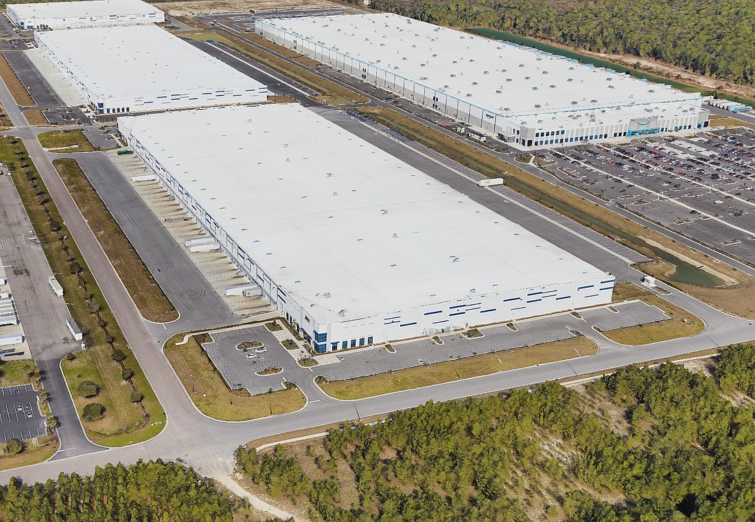 The Margo Garden Products distribution center in North Jacksonville at 1051 Cold Storage Road, Building 100, in Imeson Park.