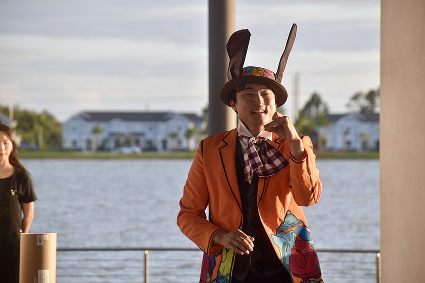 Luke Choi plays the March Hare.