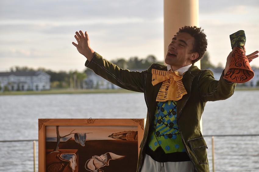 Will Westray plays the Mad Hatter.