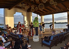 Asolo Rep on Tour performs an adaptation of Alice in Wonderland at Waterside Place Oct. 17.