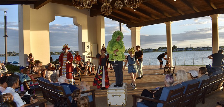 Asolo Rep on Tour performs an adaptation of Alice in Wonderland at Waterside Place Oct. 17.