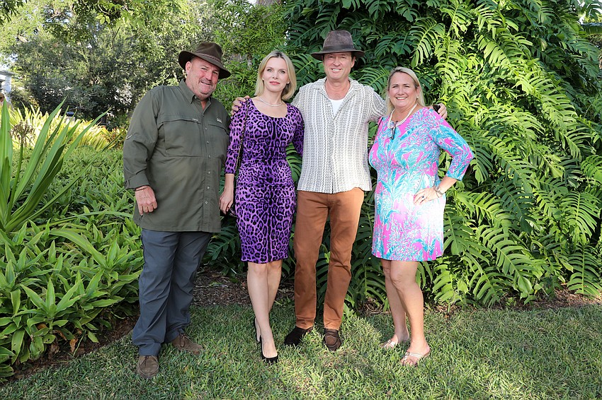 Julian Parry, Irina and Scott Barcomb and Holly Parry